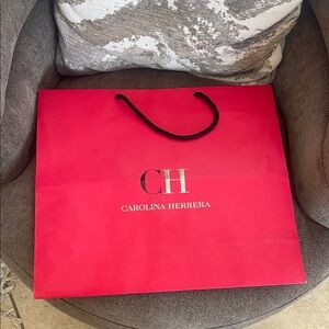 Carolina Herrera paper bag large size